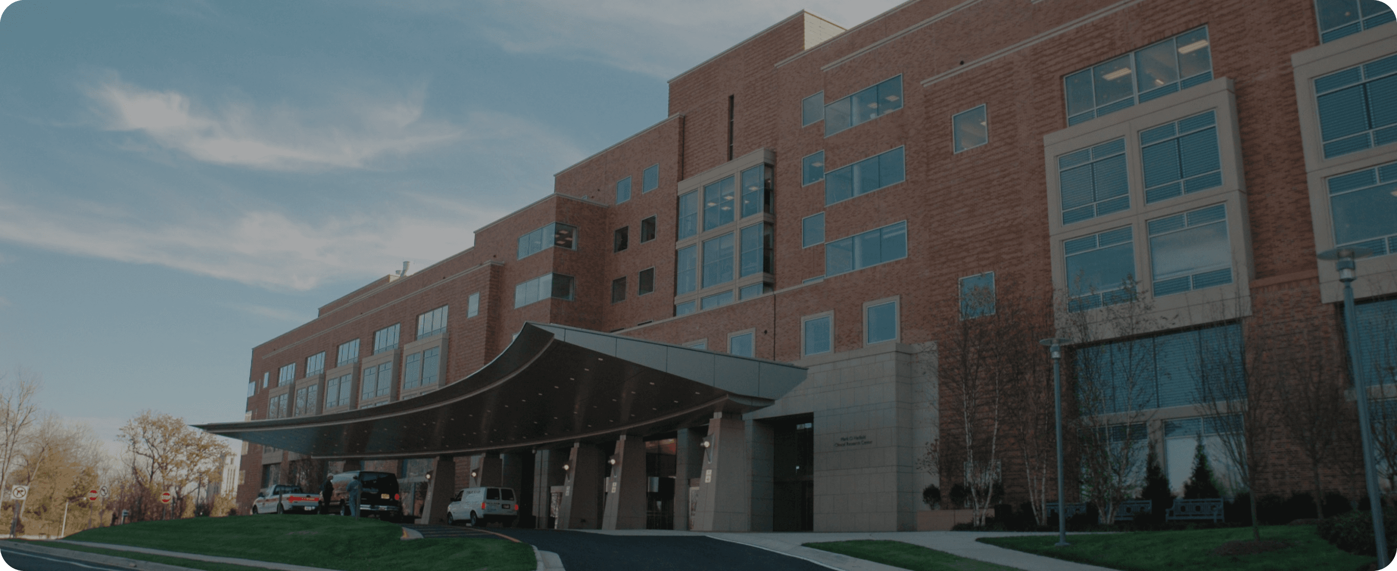 Fachada da estrutura de atendimento